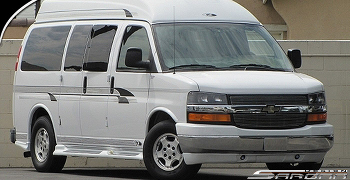 Custom Chevy Express Van  All Styles Body Kit (2003 - 2023) - $1390.00 (Part #CH-041-KT)